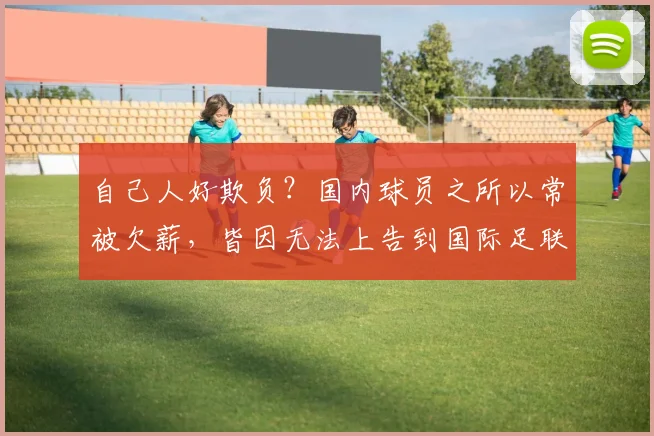 自己人好欺负？国内球员之所以常被欠薪，皆因无法上告到国际足联